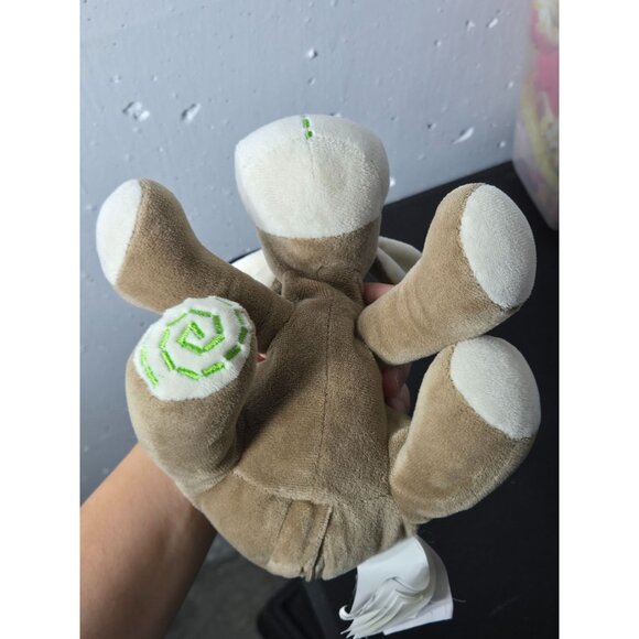 My Baby Love Donkey Plush Stuffed Animal Brown & Green Soft Infant Cuddly Toy - Picture 6 of 11